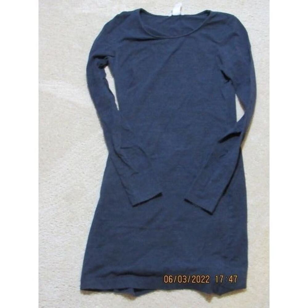 blue  long sleeve dresses- size m
